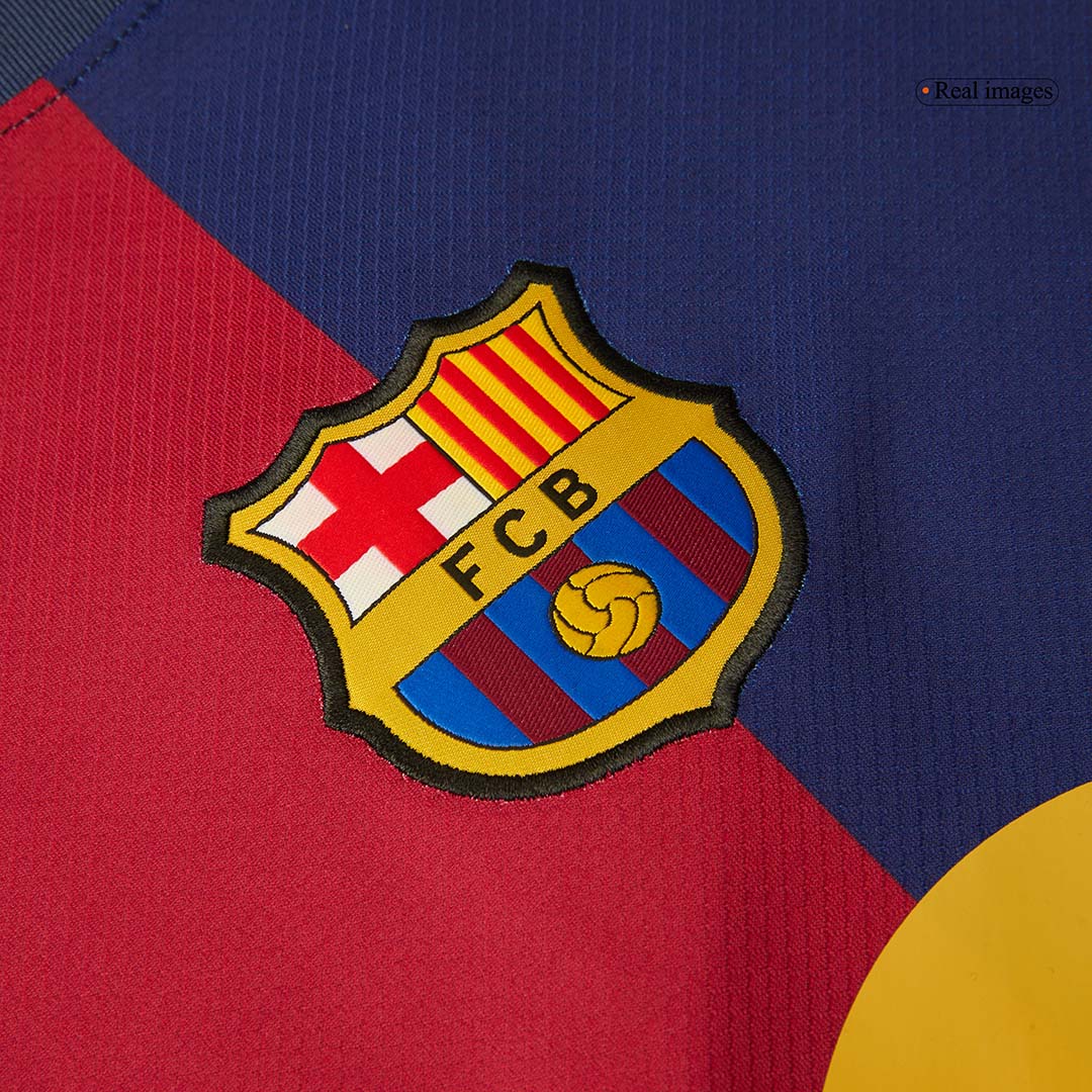 Barcelona Home 2024/25 soccer jersey - Spotify logo without text Go Soccer World Shop