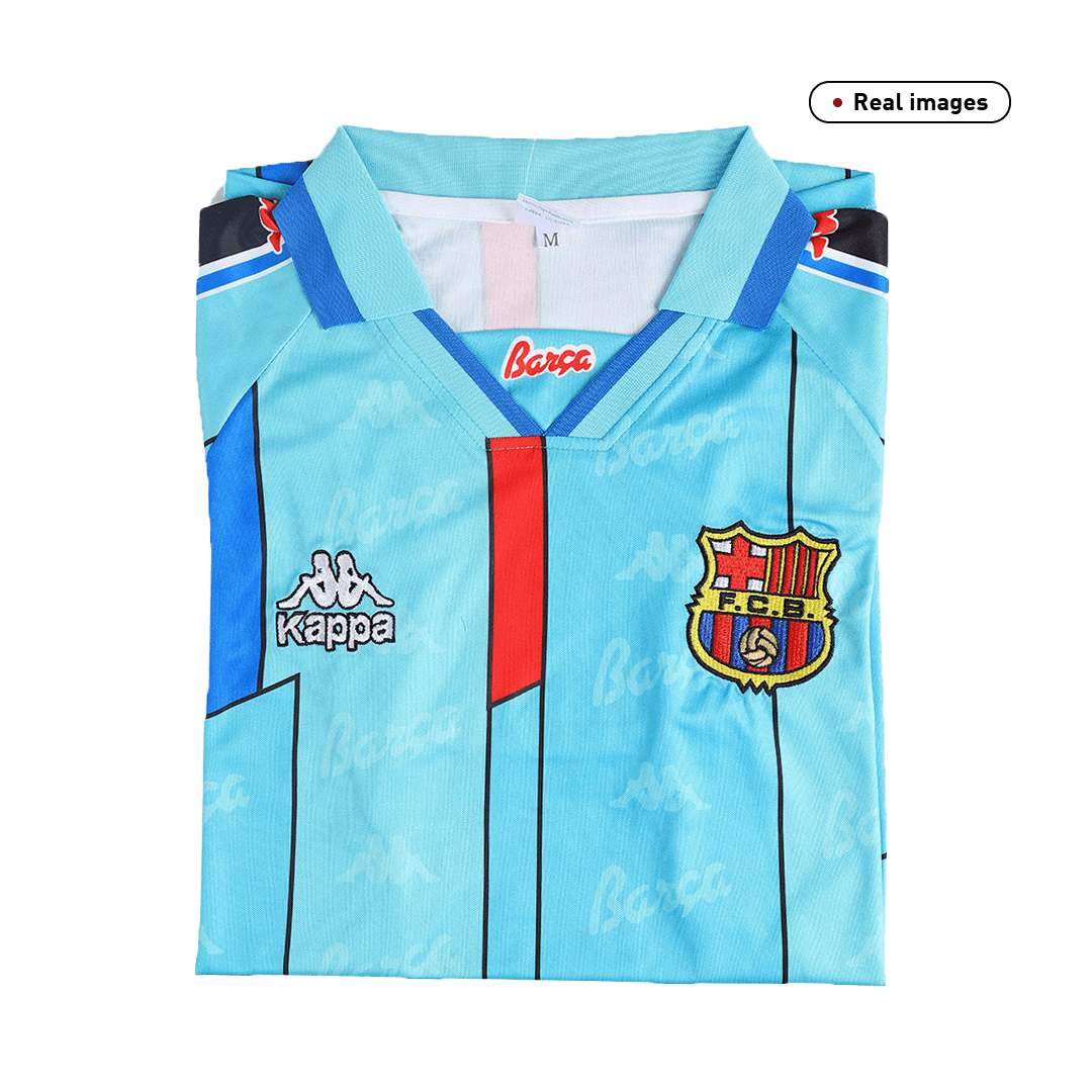 Barcelona away soccer jersey in retro style 1996/97 Go Soccer World Shop