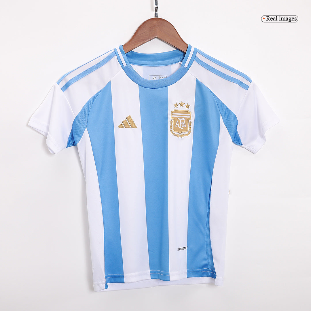 Argentina Kids Home jersey Set (Jersey + Shorts) 2024 Go Soccer World Shop