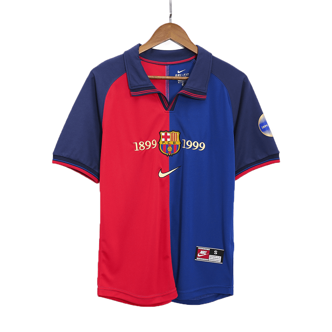 Retro 1999/00 Barcelona soccer jersey Go Soccer World Shop