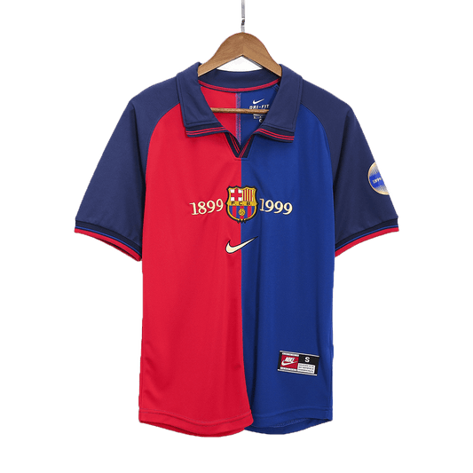 Retro 1999/00 Barcelona soccer jersey Go Soccer World Shop