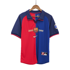 Retro 1999/00 Barcelona soccer jersey Go Soccer World Shop