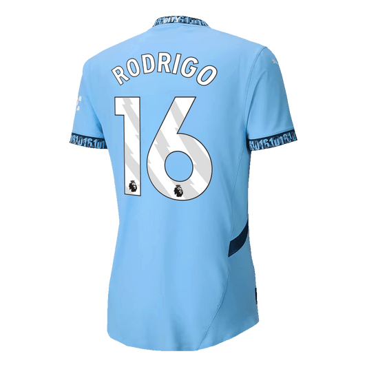 Player version RODRIGO #16 Manchester City 2024/25 home soccer jersey Go Soccer World Shop