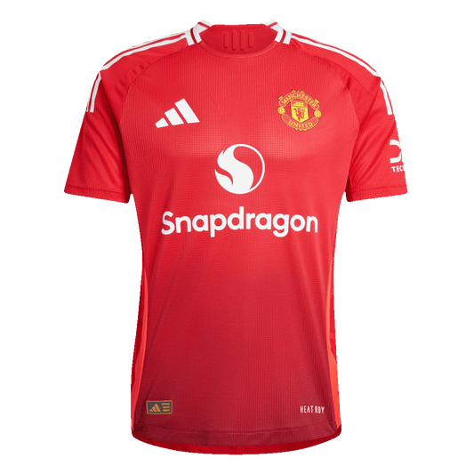 Player version Manchester United 2024/25 home soccer jersey Go Soccer World Shop