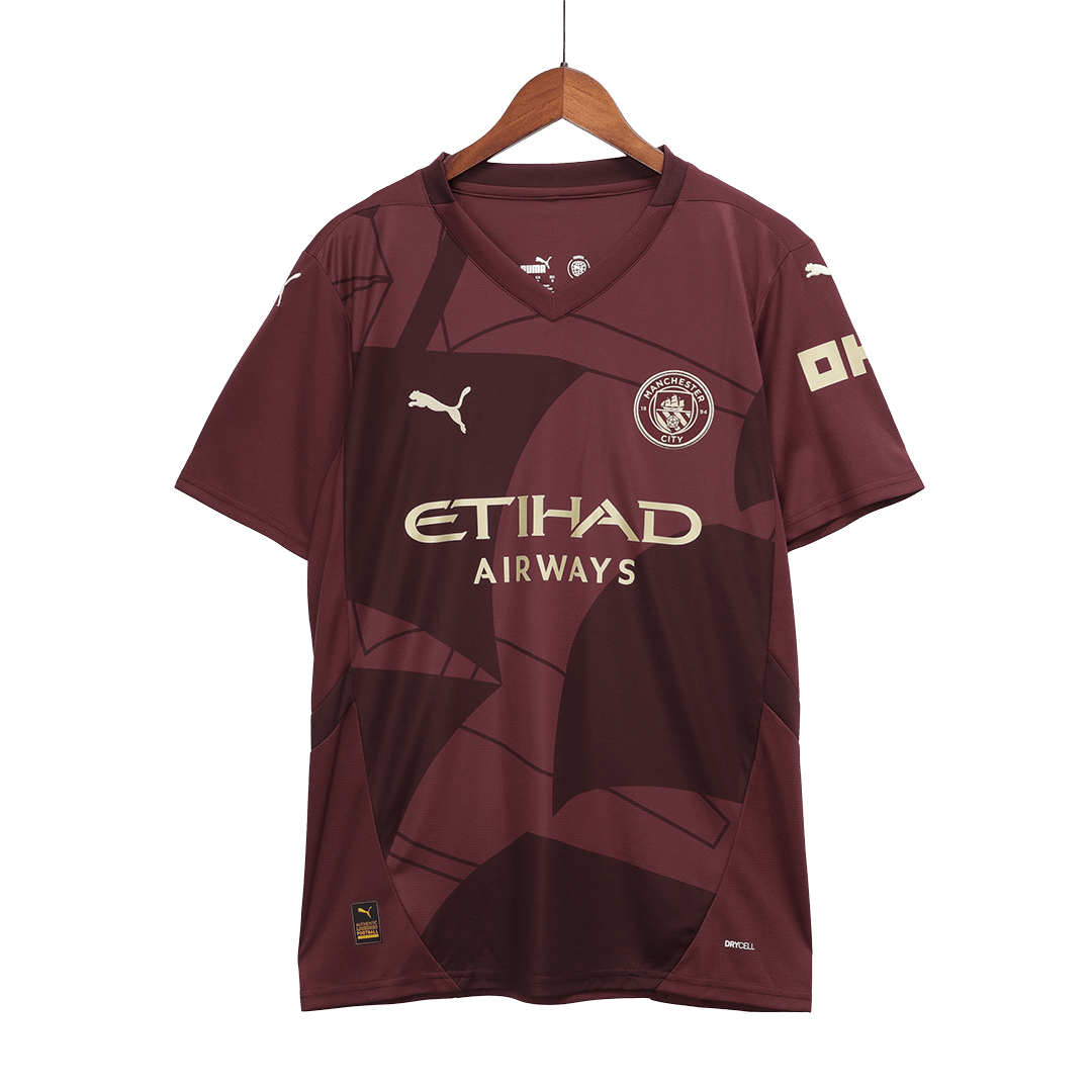 HAALAND #9 Manchester City 2024/25 Third Away soccer jersey - UCL Go Soccer World Shop