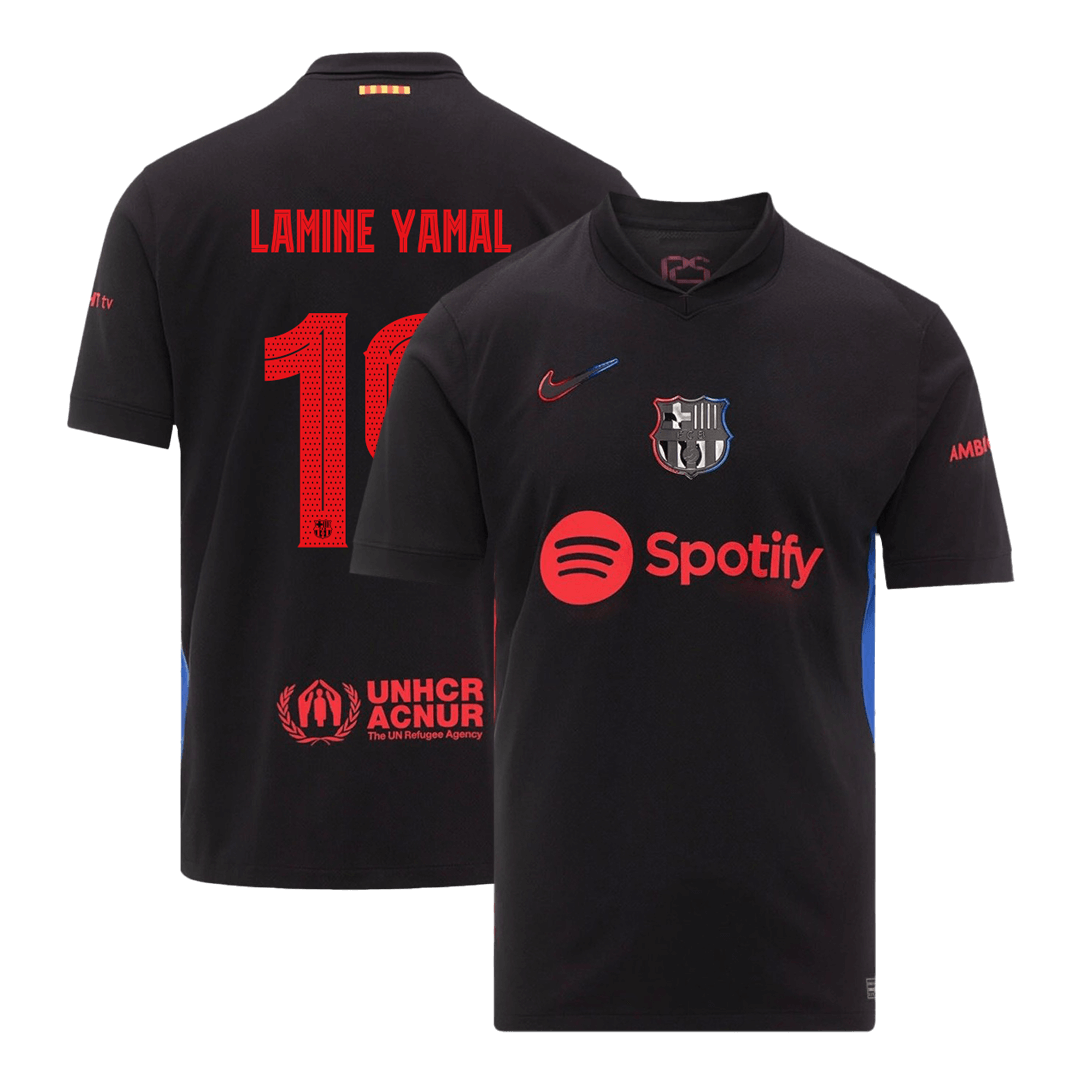 LAMINE YAMAL #19 Barcelona 2024/25 away soccer jersey Go Soccer World Shop