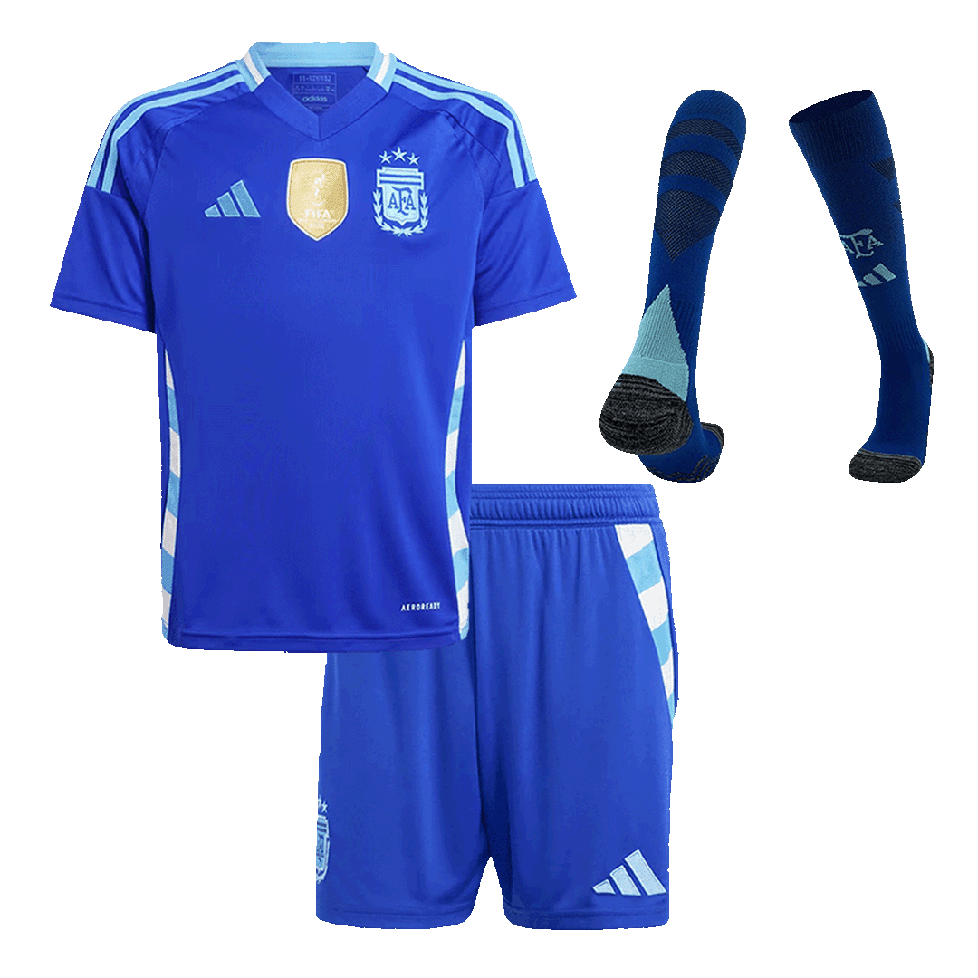 Argentina 2024 children's away jersey set Go Soccer World Shop