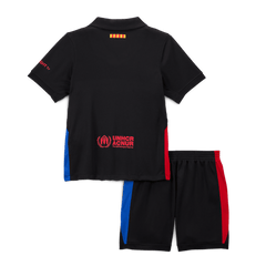 Barcelona children's away soccer kit (jersey + shorts) 2024/25 Go Soccer World Shop