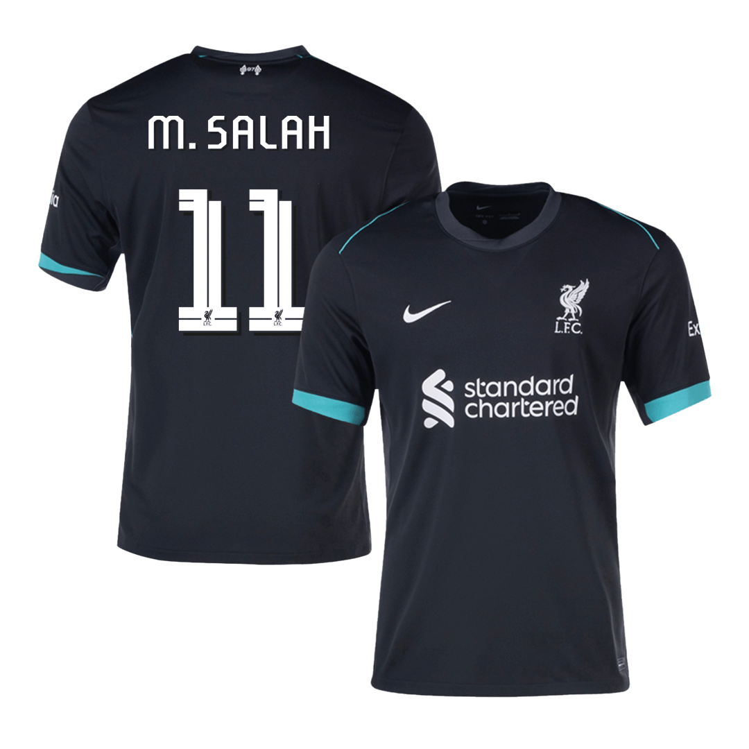 M.SALAH #11 Liverpool Away soccer jersey 2024/25 - UCL Go Soccer World Shop