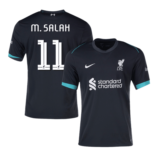 M.SALAH #11 Liverpool Away soccer jersey 2024/25 - UCL Go Soccer World Shop