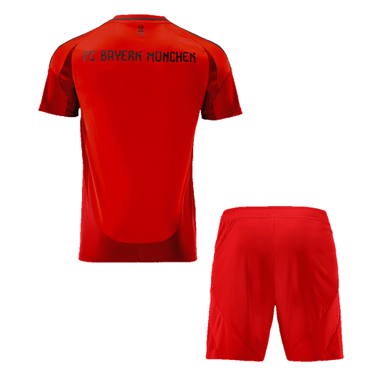 Bayern Munich home soccer jersey set (jersey + shorts) 2024/25 Go Soccer World Shop