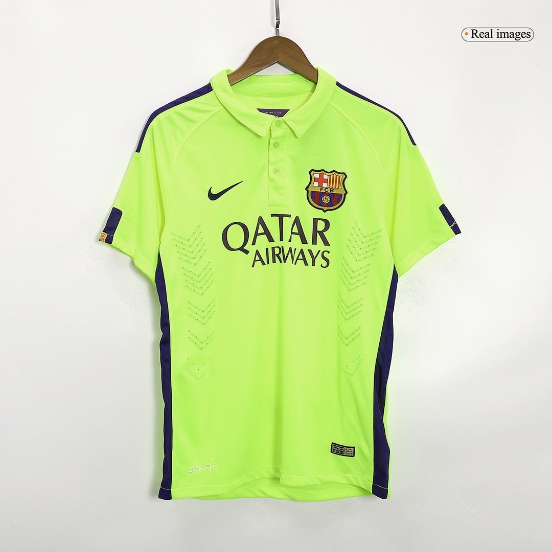 Retro MESSI #10 2014/15 Barcelona third away soccer jersey Go Soccer World Shop