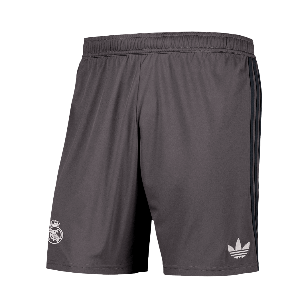 Real Madrid soccer shorts for the 2024/25 away match Go Soccer World Shop