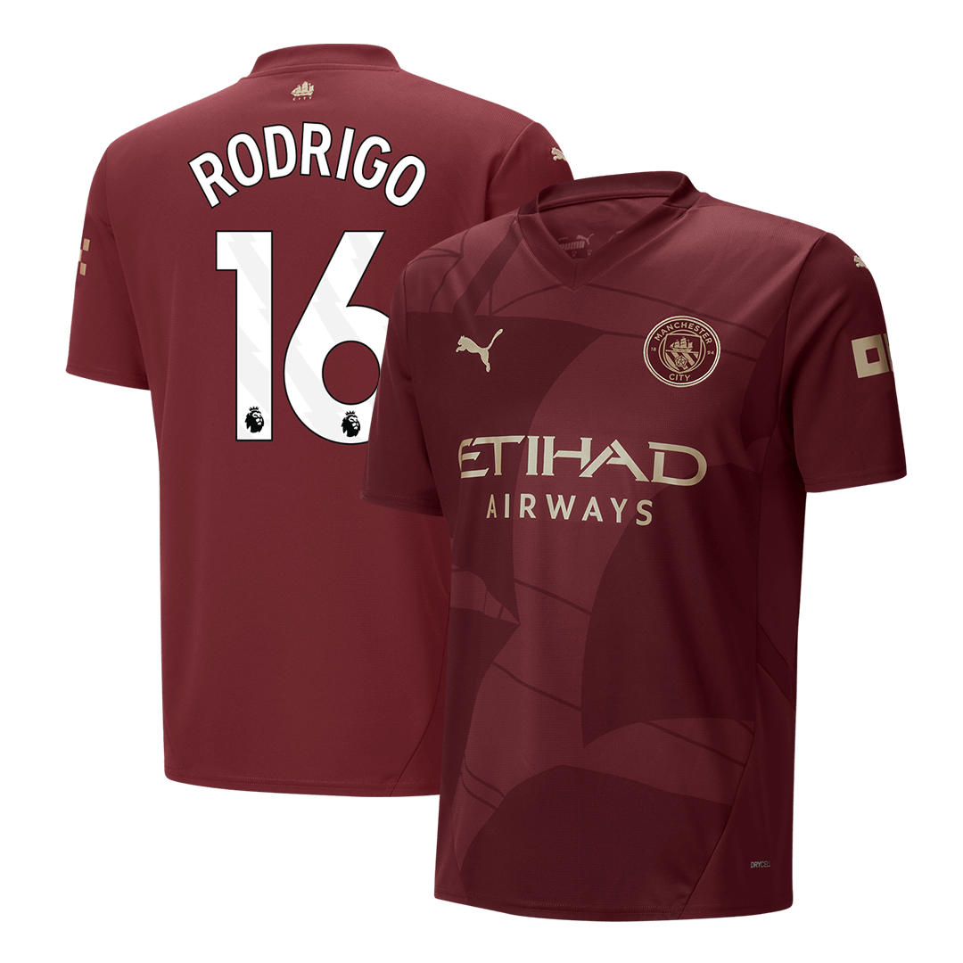 RODRIGO #16 Manchester City 2024/25 third away soccer jersey Go Soccer World Shop