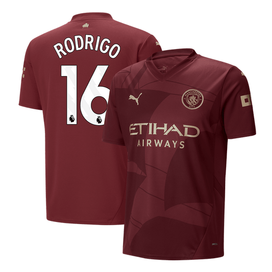 RODRIGO #16 Manchester City 2024/25 third away soccer jersey Go Soccer World Shop