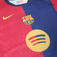 Player version COLDPLAY #10 Barcelona Home 2024/25 soccer jersey Go Soccer World Shop