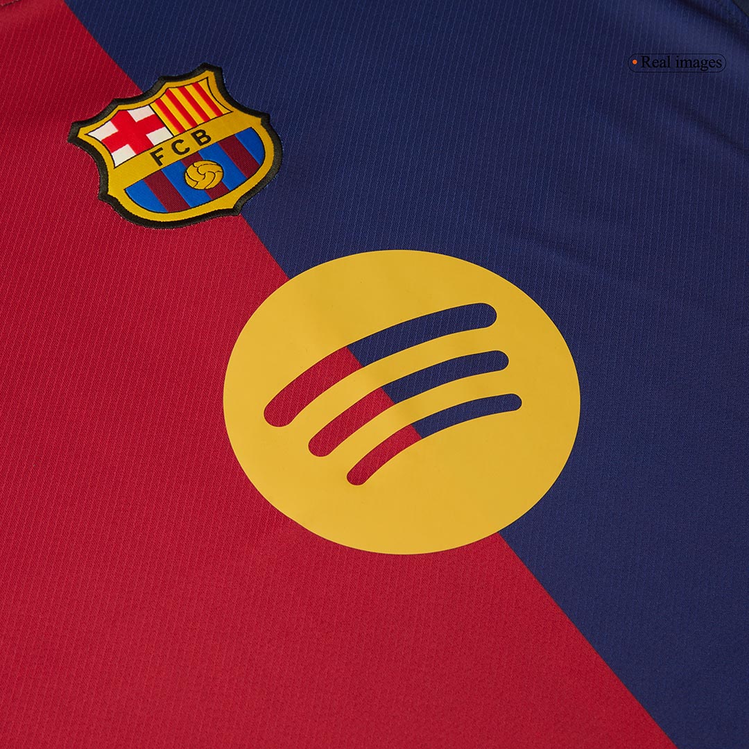 Barcelona Home soccer jersey 2024/25 - 125th Anniversary (Spotify logo without text) Go Soccer World Shop