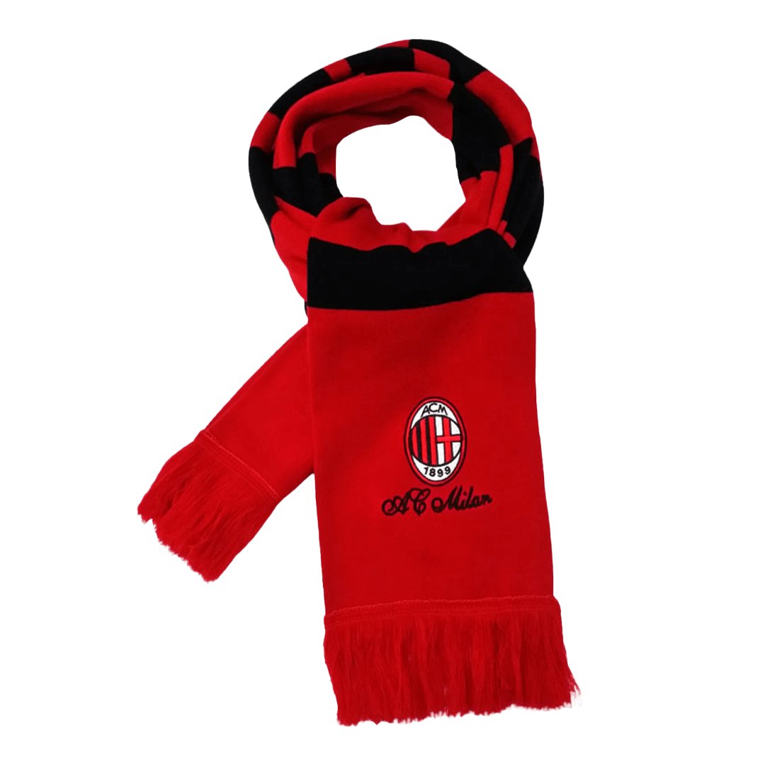 AC Milan soccer scarf, red, red and black Go Soccer World Shop