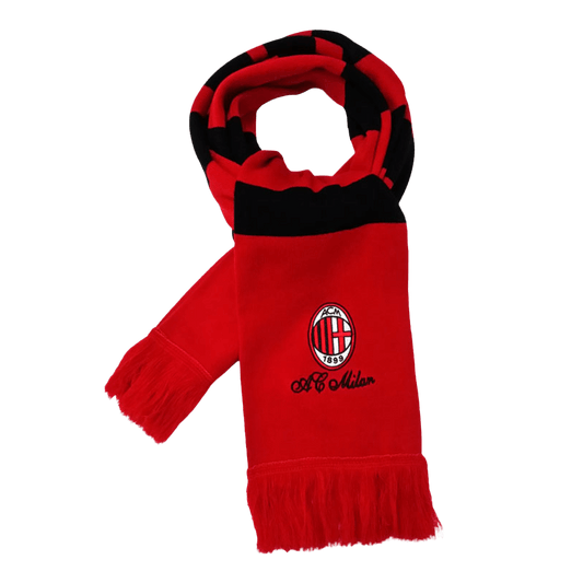 AC Milan soccer scarf, red, red and black Go Soccer World Shop