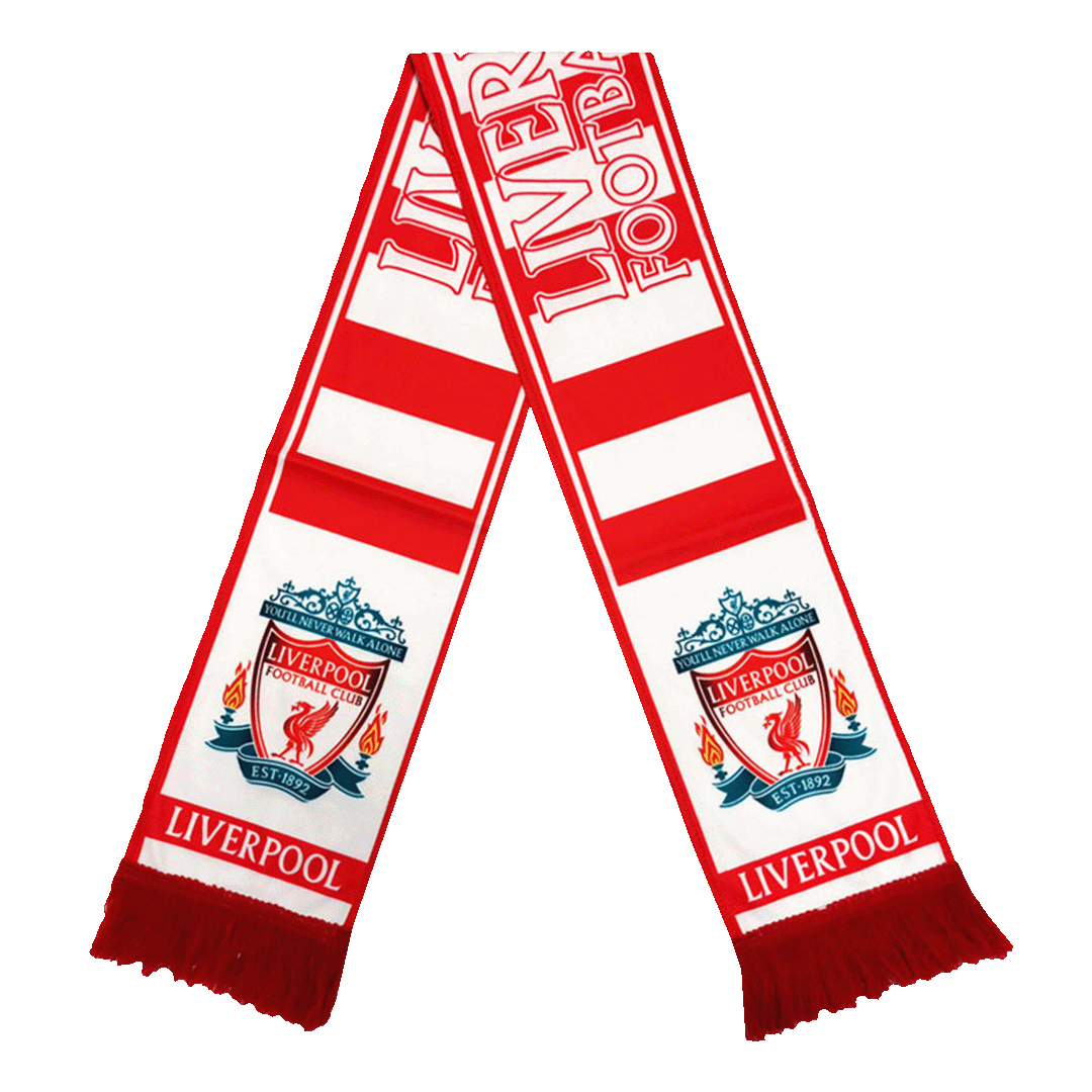 Liverpool Scarf Red Go Soccer World Shop