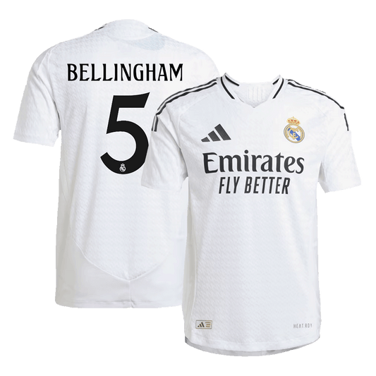 Spielerversion BELLINGHAM #5 Real Madrid Heim-Fußballtrikot 2024/25