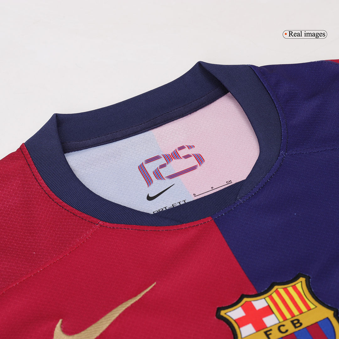 Barcelona home soccer jersey set (jersey + shorts + socks) 2024/25 Go Soccer World Shop