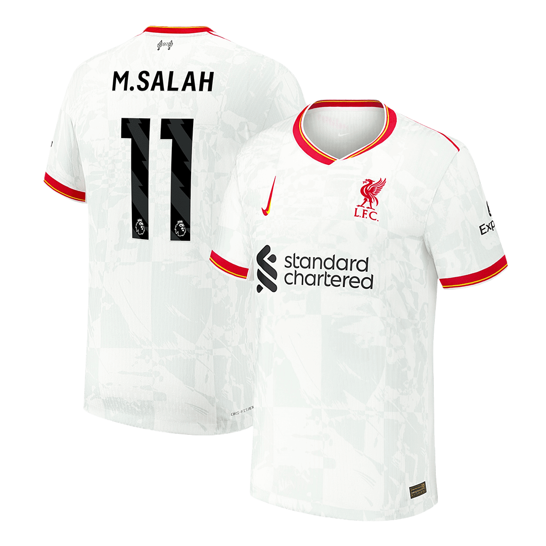 Player Version M.SALAH #11 Liverpool Third Away Soccer Jersey 2024/25 Go Soccer World Shop