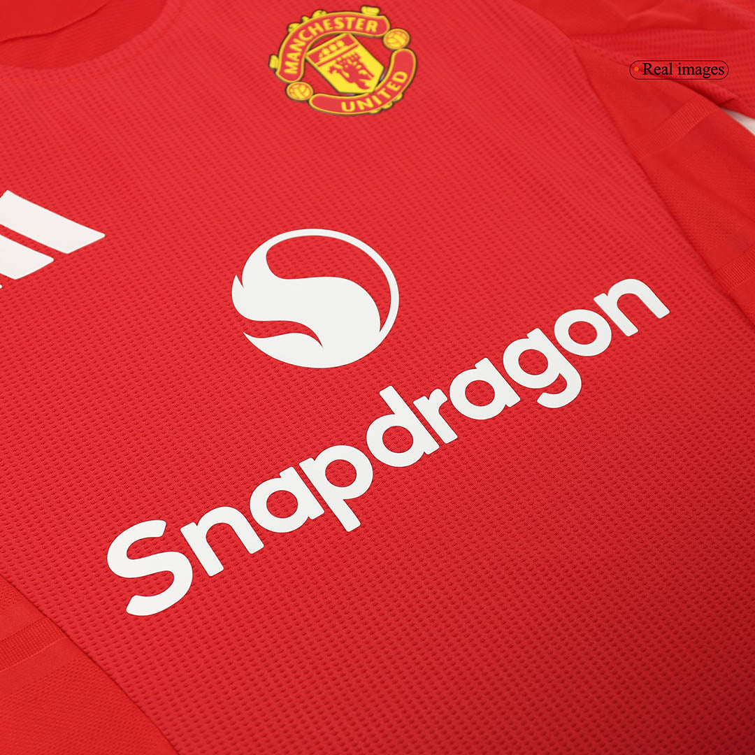 Player version Manchester United 2024/25 home soccer jersey