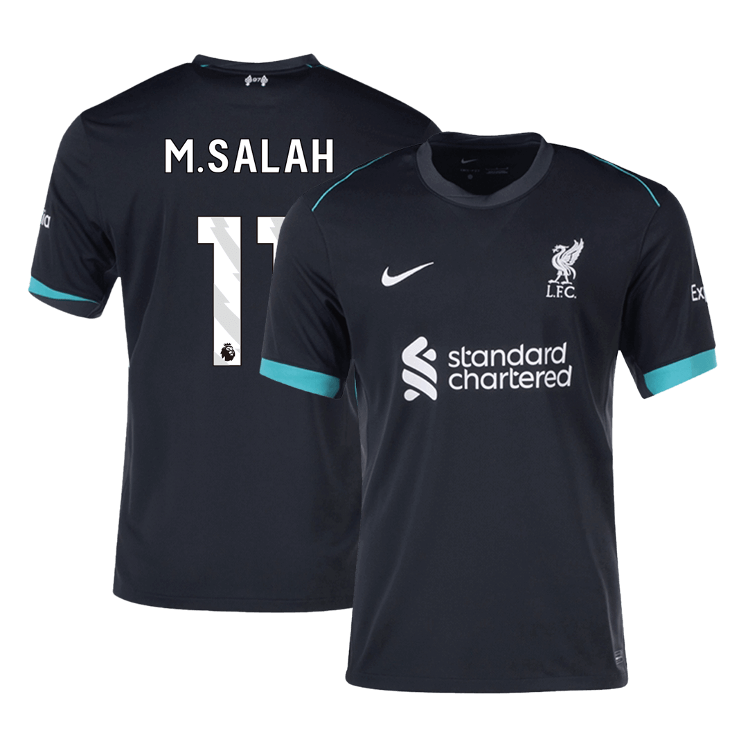 Liverpool M.SALAH #11 2024/25 away soccer jersey Go Soccer World Shop