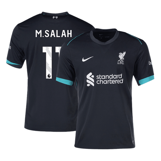 Liverpool M.SALAH #11 2024/25 away soccer jersey Go Soccer World Shop