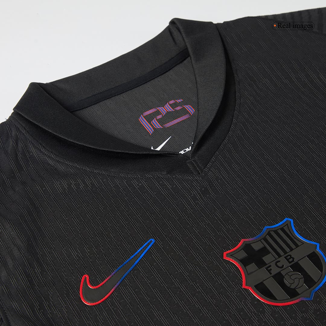 Player Version F.DE JONG #21 Barcelona Away Soccer Jersey 2024/25 - Spotify Logo Without Text Go Soccer World Shop