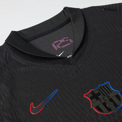 Player version GAVI #6 Barcelona 2024/25 away soccer jersey – Spotify logo without text Go Soccer World Shop