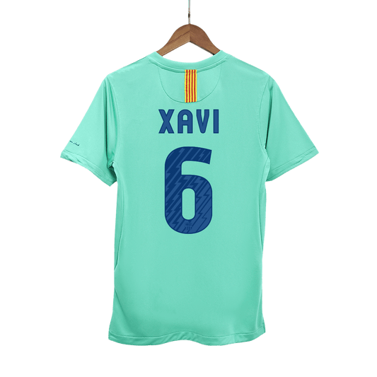 Retro XAVI #6 2010/11 Barcelona away soccer jersey Go Soccer World Shop