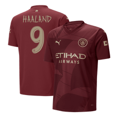 HAALAND #9 Manchester City 2024/25 Third Away soccer jersey - UCL Go Soccer World Shop