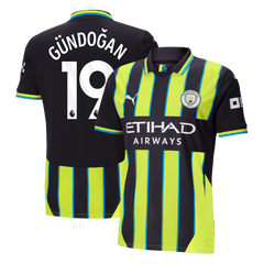 Gündoğan #19 Manchester City 2024/25 away soccer jersey Go Soccer World Shop