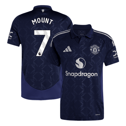 MOUNT #7 Manchester United 2024/25 away soccer jersey Go Soccer World Shop