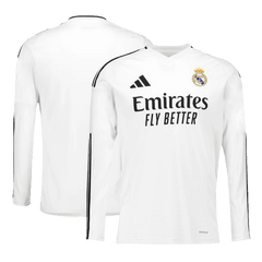 Real Madrid long sleeve soccer jersey 2024/25 Go Soccer World Shop