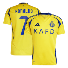 RONALDO #7 Al Nassr 2024/25 home soccer jersey - ACL Go Soccer World Shop