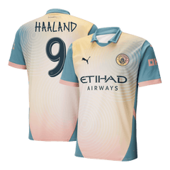 HAALAND No. 9 Manchester City 2024/25 fourth away soccer jersey - Definitely City Go Soccer World Shop