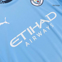 Manchester City home soccer jersey set (jersey + shorts + socks) 2024/25 Go Soccer World Shop