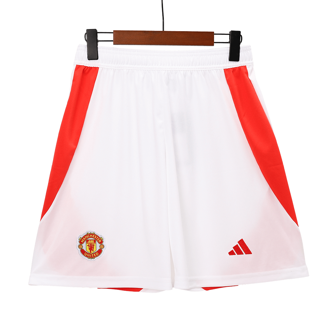 Manchester United soccer shorts for the 2024/25 season Go Soccer World Shop