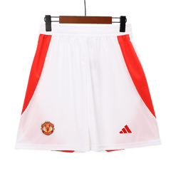 Manchester United soccer shorts for the 2024/25 season Go Soccer World Shop