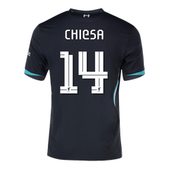 CHIESA #14 Liverpool 2024/25 away soccer jersey - UCL Go Soccer World Shop