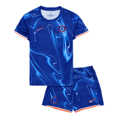 Chelsea Home Kids' soccer jersey Set (Jersey + Shorts) 2024/25 Go Soccer World Shop