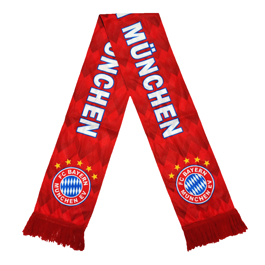 Bayern Red Bundesliga scarf Go Soccer World Shop