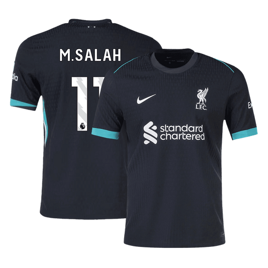 Player version M.SALAH #11 Liverpool Away soccer jersey 2024/25 Go Soccer World Shop