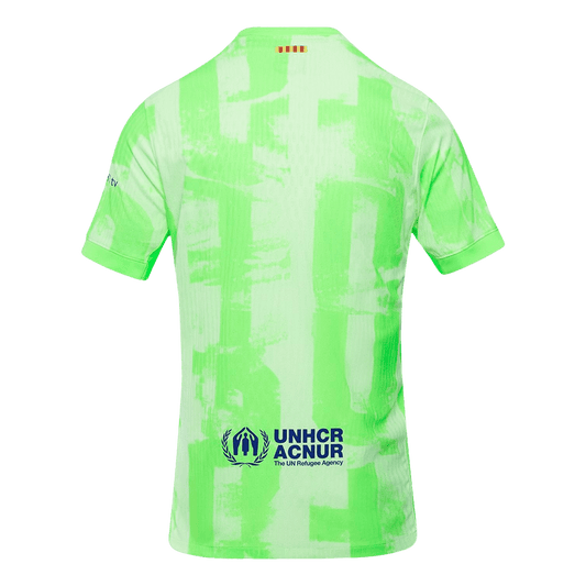 Player version Barcelona third away soccer jersey 2024/25 - £¨Spotify logo without text£© Go Soccer World Shop