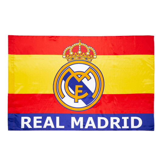 Real Madrid team flag red Go Soccer World Shop