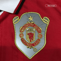 Manchester United Retro 1999/00 home soccer jersey - UCL Go Soccer World Shop