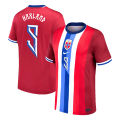 Norway HAALAND #9 2024 Men's Home soccer jersey Go Soccer World Shop